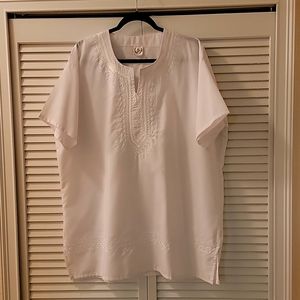 Egyptian white cotton traditional shirt